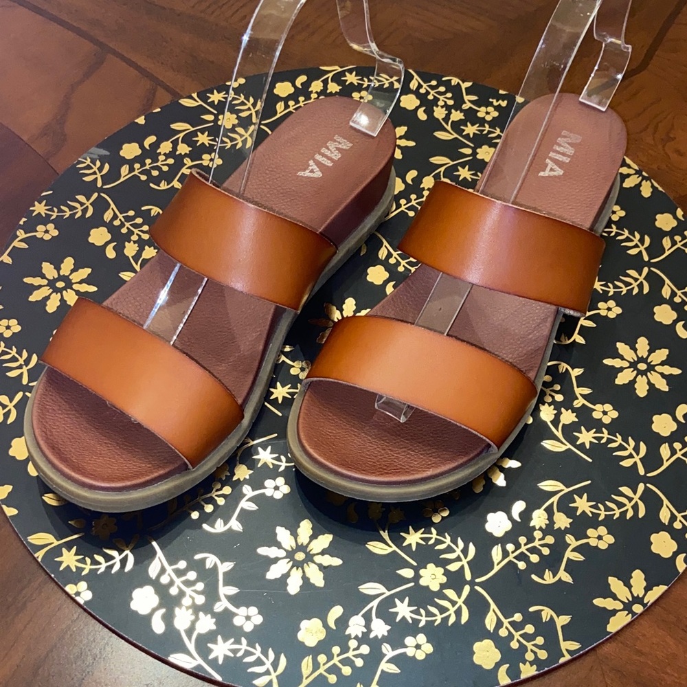 MIA Brown Women's Sandals